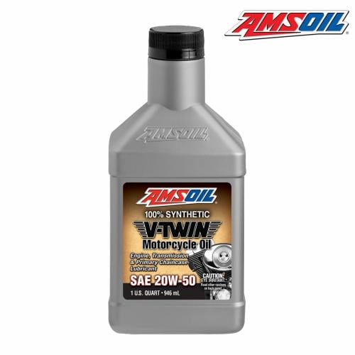 زيت امزويل AMSOIL 20W-50 زيت دباب هارلي ديفيدسون V...