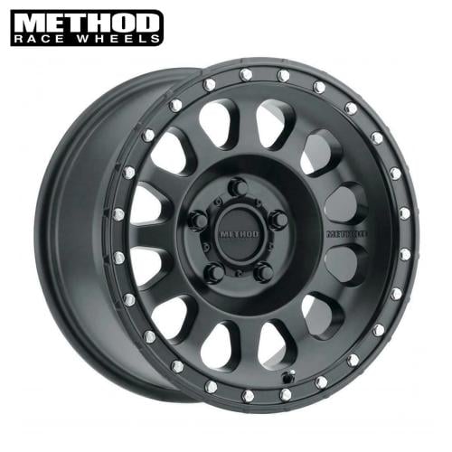 جنط Method MR315 مقاس 17x8.5 – أسود مطفي (لـ Jeep)