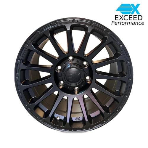 جنط إكسيد مقاس 17 - أسود لامع (Exceed Wheels 17x8....