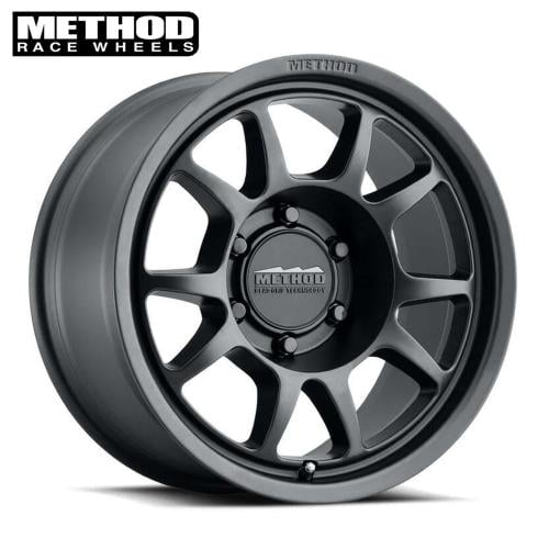 جنط Method MR702 مقاس 17x8.5 – أسود مطفي (لـ Jeep)