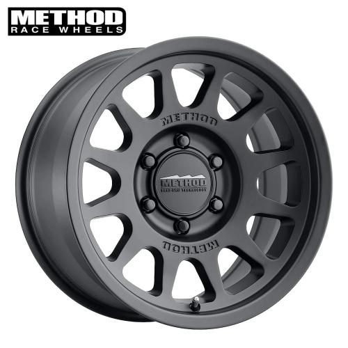 جنط Method MR703 مقاس 17x8.5 – أسود مطفي (لـ GMC/F...