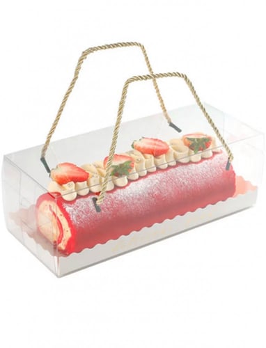 مغلف 10 بوكسات شفافه مقاس 22*8*8