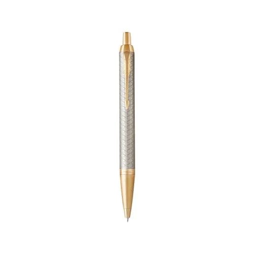 Pen Parker IM Premium gray with gold edges dry