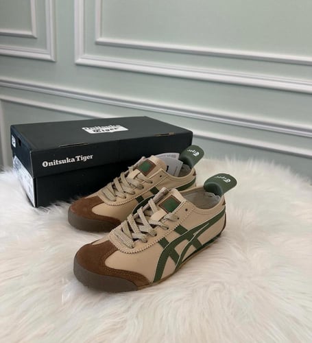 onitsuka tiger Mexico 66 beige green grass