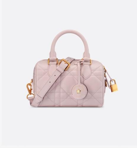 Dior Groove 20 Bag Pale Pink Macrocannage Calfskin