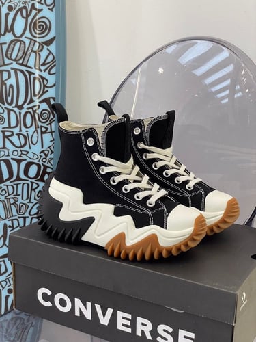 Converse Run Star Motion Platform High Top Black