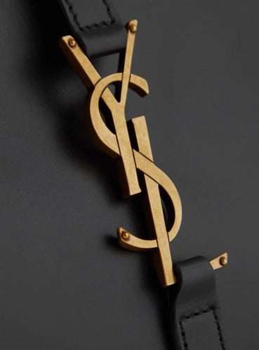 Saint laurent mini shoulder bag - black