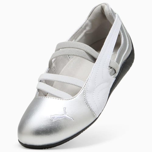 PUMA SPEEDCAT BALLET METALLIC SILVER
