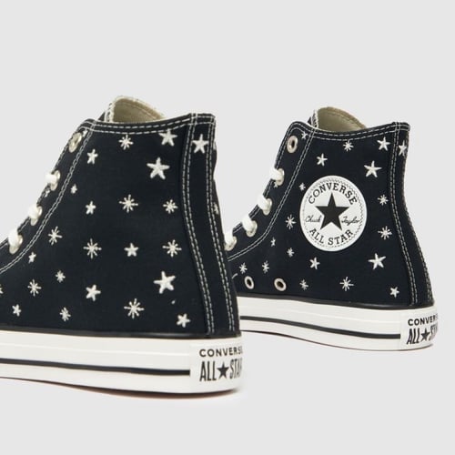 Chuck Taylor All Star Lift Platform Embroidered St...