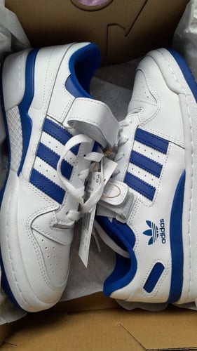 Adidas Forum Low White Royal Blue