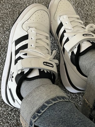 Adidas Forum Low White Royal Black