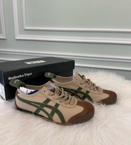 onitsuka tiger Mexico 66 beige green grass