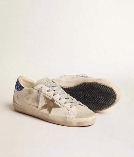 Women's Super-Star LTD in nappa leather with plati...