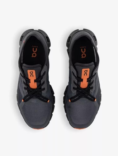 On running Cloud X 3 cushioned-sole mesh low-top t...