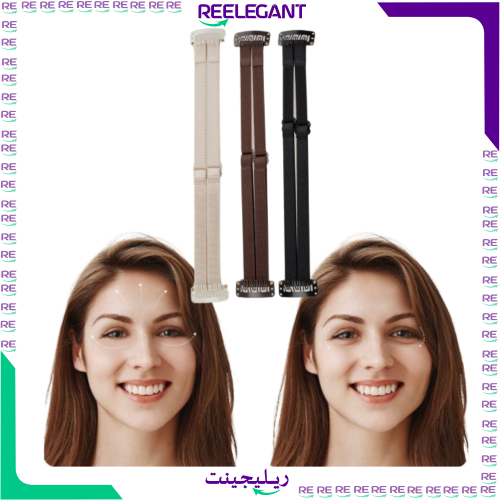 ربطة شد الوجه مشابك لرفع الحواجب والعينين، اربطة ر...