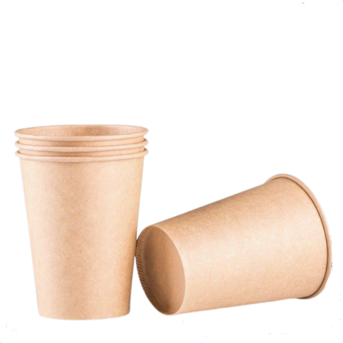 أكواب قهوه ورق كرافت 50 كوب بني