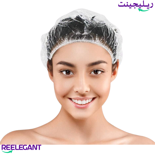 قبعة استحمام للاستعمال مرة واحدة للنساء 100 قبعة ب...