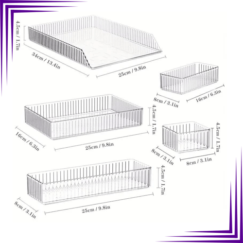 منظم للتسريحه أركليك ينظم الدروج والتسريحه 2في1