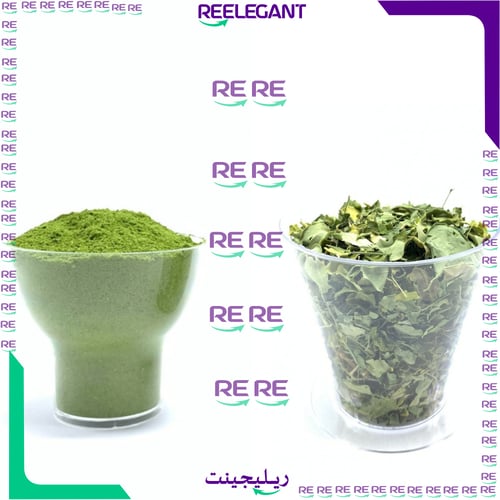 مسحوق ورق المورينجا العضوي