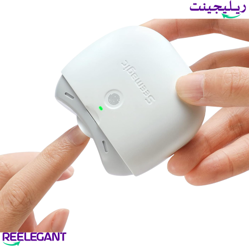 قصافة اظافر كهربائية اوتوماتيكية بمصباح وسرعتين، ق...