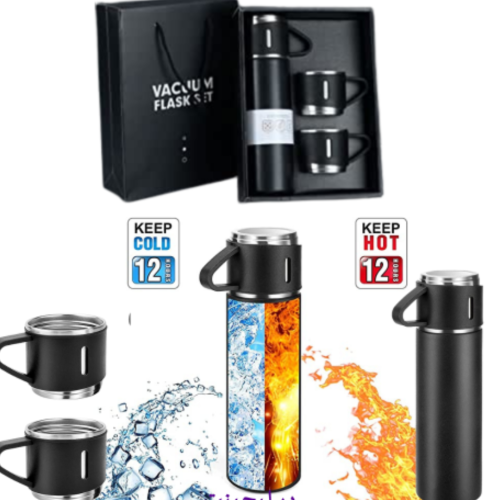 زجاجة حرارية من الستانلس ستيل معزولة بسعة 16.9 اون...