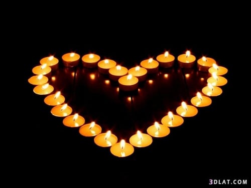 شموع صغيره 100حبه