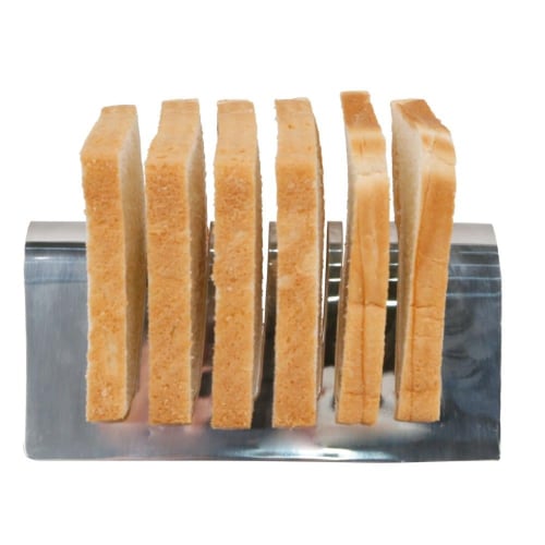 حامل خبز التوست استيل 6 خانات