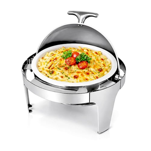 صينية سيراميك دائري لسخان البوفيه 39 سم