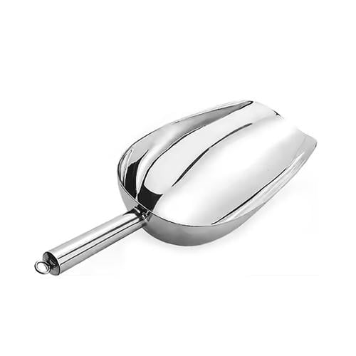 مغرفة دقيق استيل