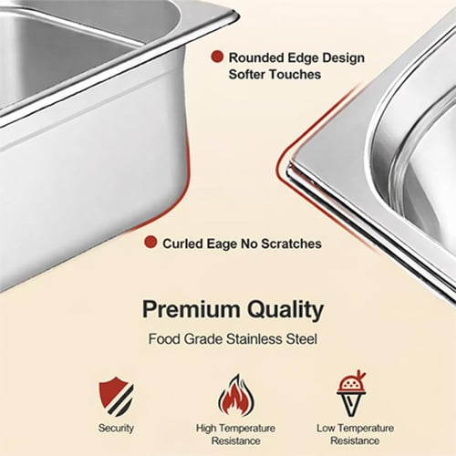 صينية ستيل 1/2