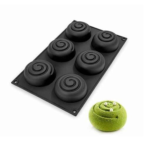 Silicone Cake and Dessert Mold 6 Molds