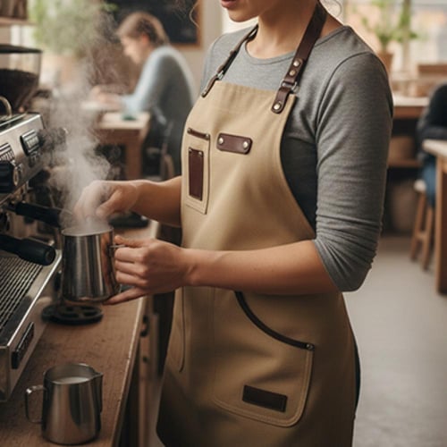 مريلة قماش متعددة الاستخداملت بيج 90008