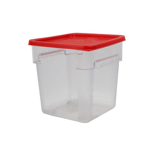 حاوية تخزين الطعام 8 لتر شفاف 22.5*23 سم