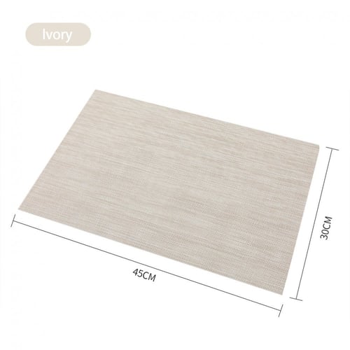 مفرش طاولة طعام بلاستيك 10 قطع