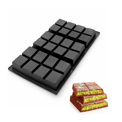 Silicone chocolate and Dessert Mold 3 Molds