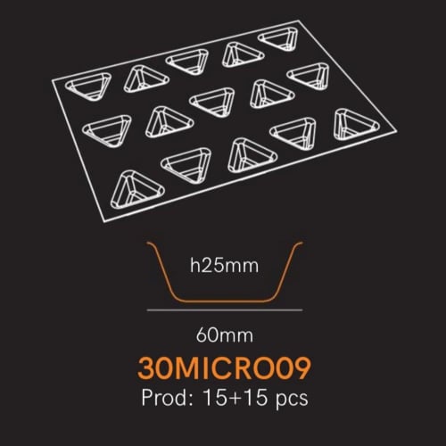 قالب كيك سيلكون مخرم دائري 2 قطعة