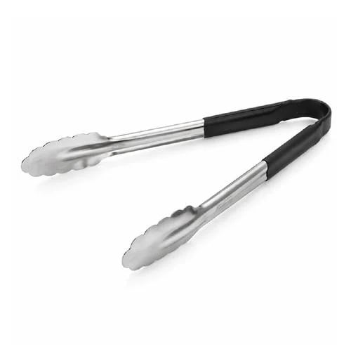 Stainless Steel Tong Black Handle