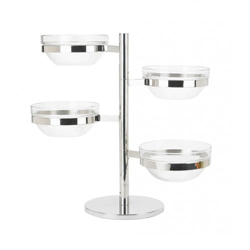 استاند بوفية 4 زبديات 60*30 سم