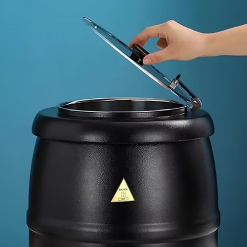 سخان شوربة كهربائي 10 لتر اسود