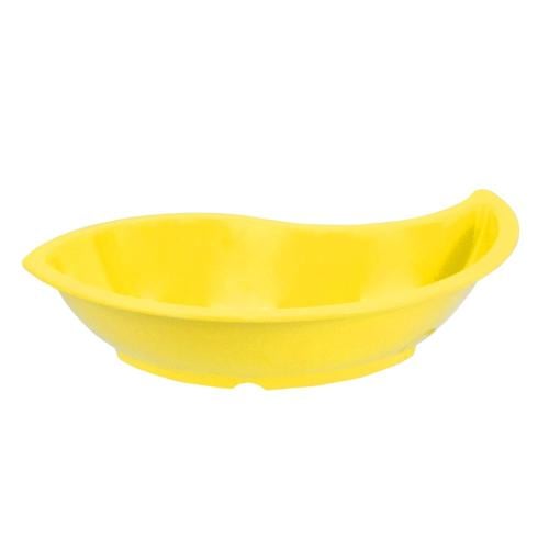 زبدية ميلامين عين اصفر 50*25*5 سم