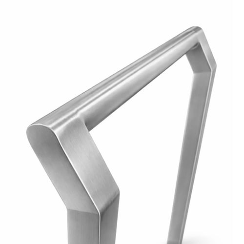 عربة نقل استيل 4 عجلات 400 كيلو