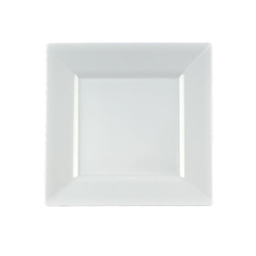 صحن مربع مسطح سيراميك / 12 حبه