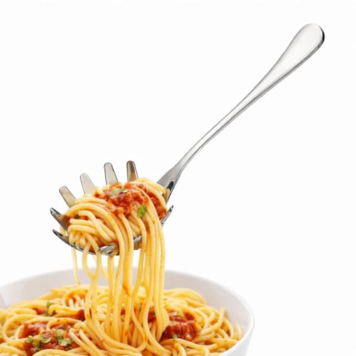 مغرفة مكرونة بوفية استيل 24 سم