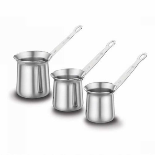 طقم كنكات قهوة ستانلس ستيل كوركوماز