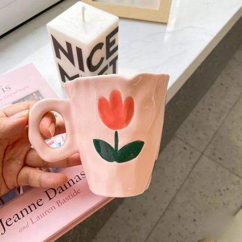 كوب سيراميك بعدة أشكال مرسومة 250ml