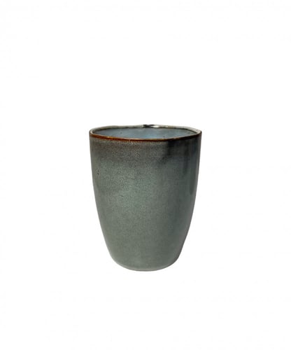 كوب سيراميك بشكل حجري