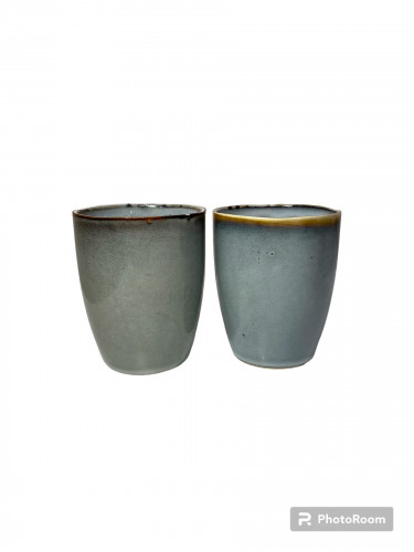 كوب سيراميك بشكل حجري