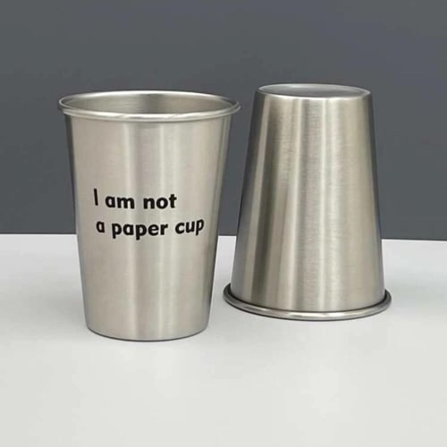 كوب فولاذ مقاوم للصدأ 350ml