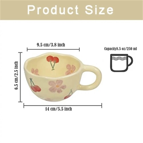 كوب الأزهار الأوروبية