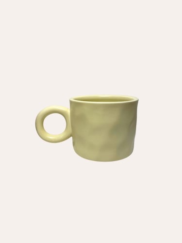 كوب سيراميك بعدة ألوان وأشكال 400ml